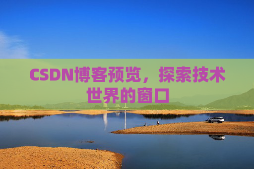 CSDN博客预览，探索技术世界的窗口
